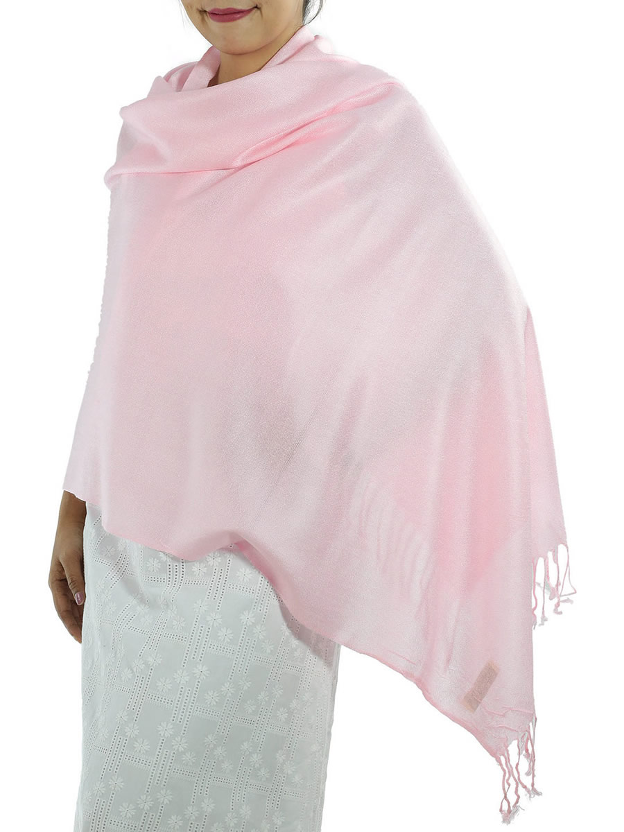 Pink Pashmina Scarf